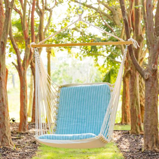 Bella Dura Single Cushion Swing - Harborview Surfside