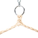 Sunbrella Cushioned Single Swing - Spectrum Cilantro