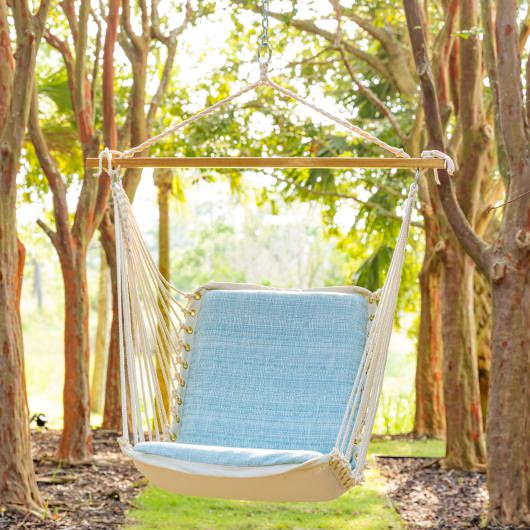 Bella Dura Single Cushion Swing - Lansinger Seaglass