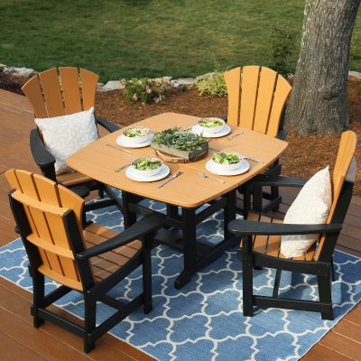 DURAWOOD® Poly 5 Piece Sunrise Dining Set