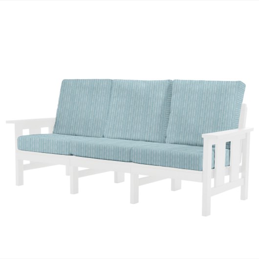 DURAWOOD® Poly Comfort Sofa - Seaglass Palette
