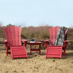 DURAWOOD® Poly 5 Piece Sunrise Adirondack Set