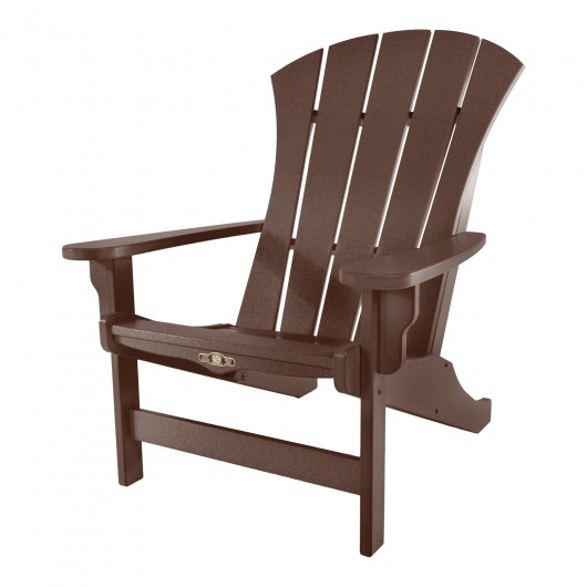 DURAWOOD® Poly 3 Piece Sunrise Adirondack Chair Set