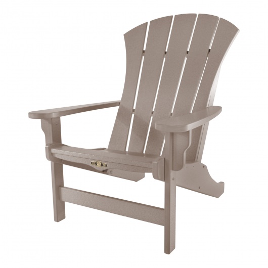 DURAWOOD® Poly 3 Piece Sunrise Adirondack Chair Set
