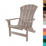 DURAWOOD® Poly 3 Piece Sunrise Adirondack Chair Set