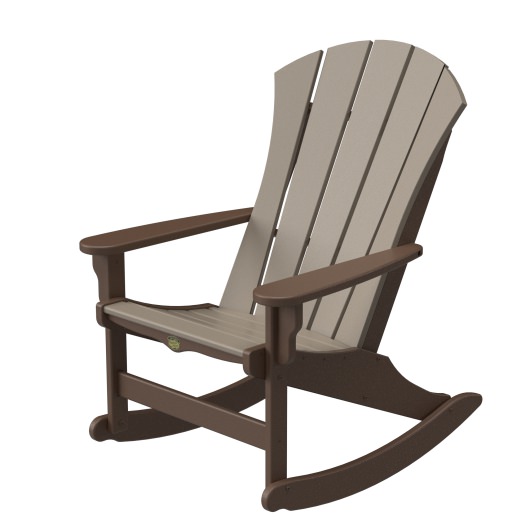 DURAWOOD® Poly Sunrise Adirondack Rocker