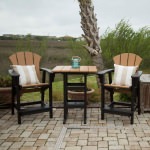 DURAWOOD® Poly Sunrise Counter Height Chair