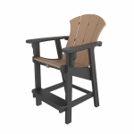 DURAWOOD® Poly Sunrise Counter Height Chair