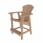 DURAWOOD® Poly Sunrise Counter Height Chair