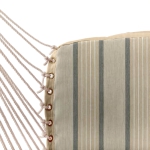 Sunbrella Cushioned Single Swing - Cove Pebble