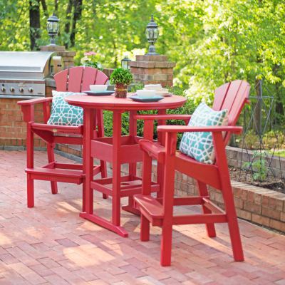 DURAWOOD® Poly 3 Piece Sunrise Bar Height Set