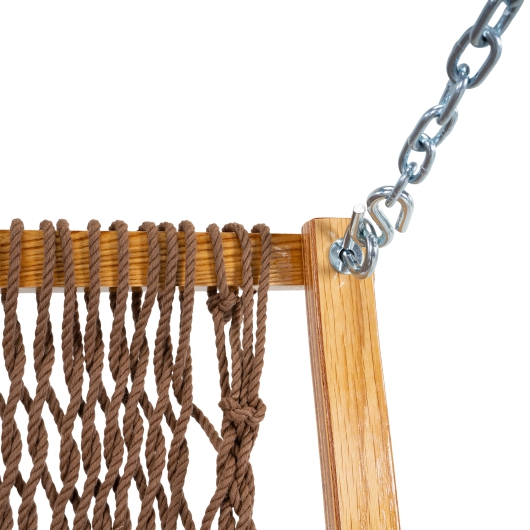 Bent Oak Double DURACORD® Rope Swing - Antique Brown