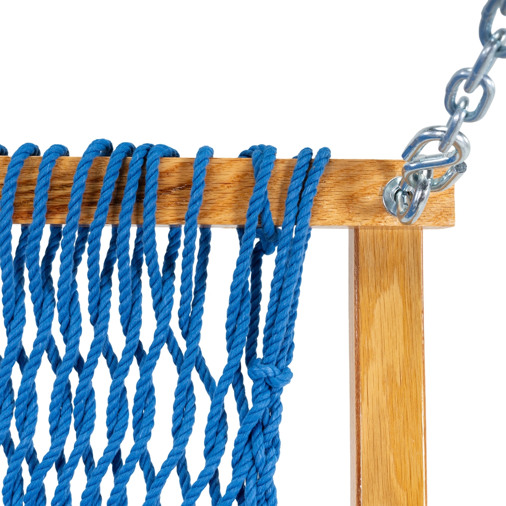 Bent Oak Double DURACORD® Rope Swing - Coastal Blue