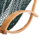 Double Duracord Rope Curved Arm Swing - Green