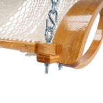DURACORD® Curved Arm Double Rope Swing - Oatmeal