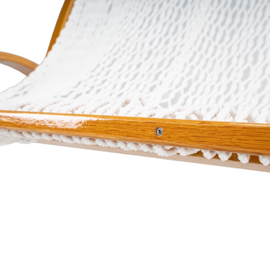 Bent Oak Double DURACORD® Rope Swing - White