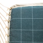 Sunbrella Single Cushion Swing - Wentworth Juniper