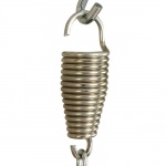 Single Cushioned Swing with Swing Spring