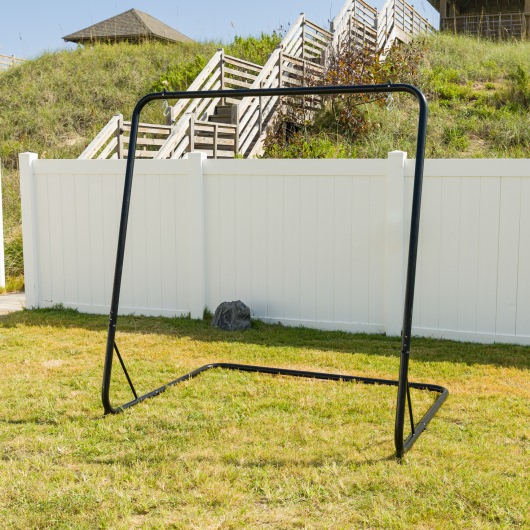 Compact Double Swing Stand - Black