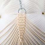 Large Sunbrella Tufted Hammock with Detachable Pillow - Clock Out Cloud