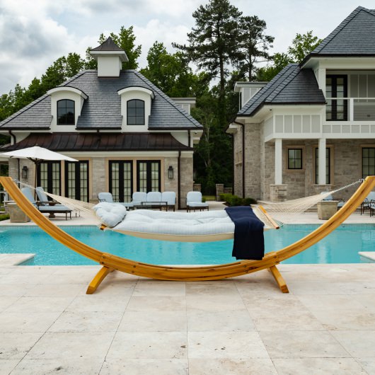 Large Bella Dura Tufted Hammock with Detachable Pillow - Festoon Mist