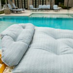 Large Bella Dura Tufted Hammock with Detachable Pillow - Festoon Mist