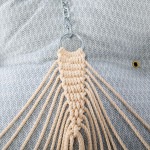 Large Bella Dura Tufted Hammock with Detachable Pillow - Festoon Mist