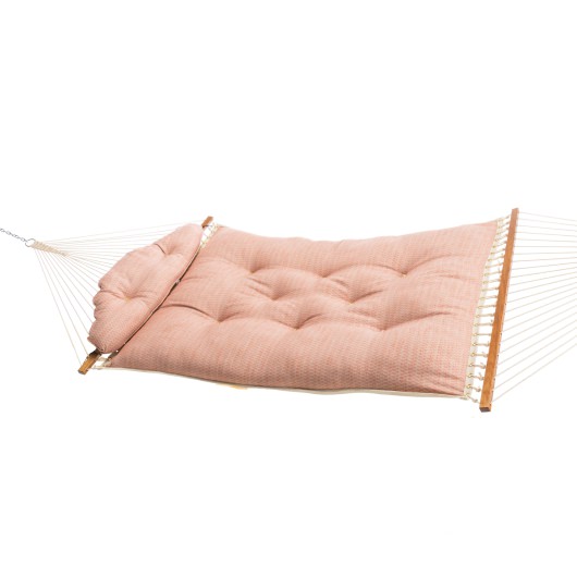 Large Bella Dura Tufted Hammock with Detachable Pillow - Festoon Persimmon