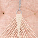 Large Bella Dura Tufted Hammock with Detachable Pillow - Lansinger Flamingo