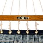 Large Bella Dura Tufted Hammock with Detachable Pillow - Principle Lagoon