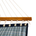 Large Bella Dura Tufted Hammock with Detachable Pillow - Principle Lagoon