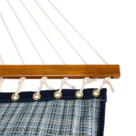 Large Bella Dura Tufted Hammock with Detachable Pillow - Principle Lagoon