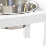 DURAWOOD® Dog Feeding Station Frame - White