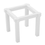 DURAWOOD® Dog Feeding Station Frame - White