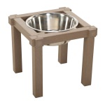 DURAWOOD® Dog Feeding Station Frame - Weatherwood