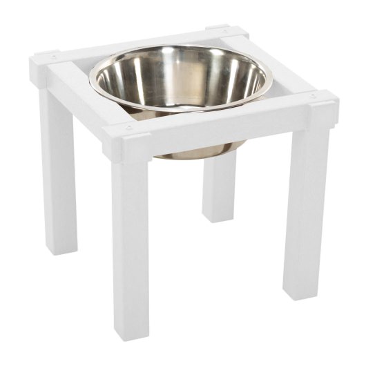 DURAWOOD® Dog Feeding Station Frame - White