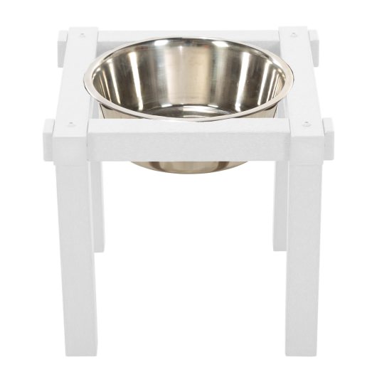 DURAWOOD® Dog Feeding Station Frame - White