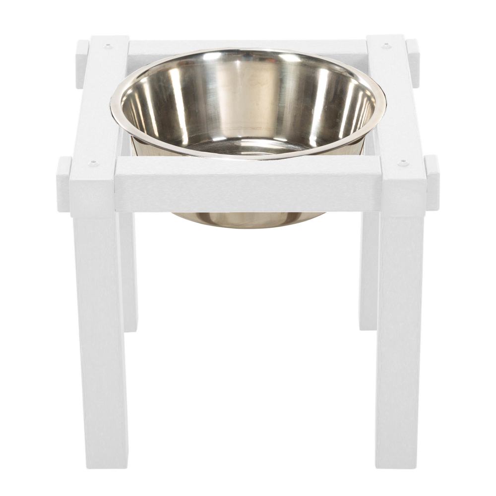 DURAWOOD® Dog Feeding Station Frame - White