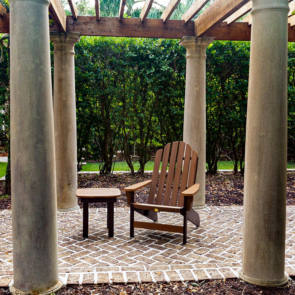 DURAWOOD® Poly Heritage Woodgrain Essential Adirondack Chair