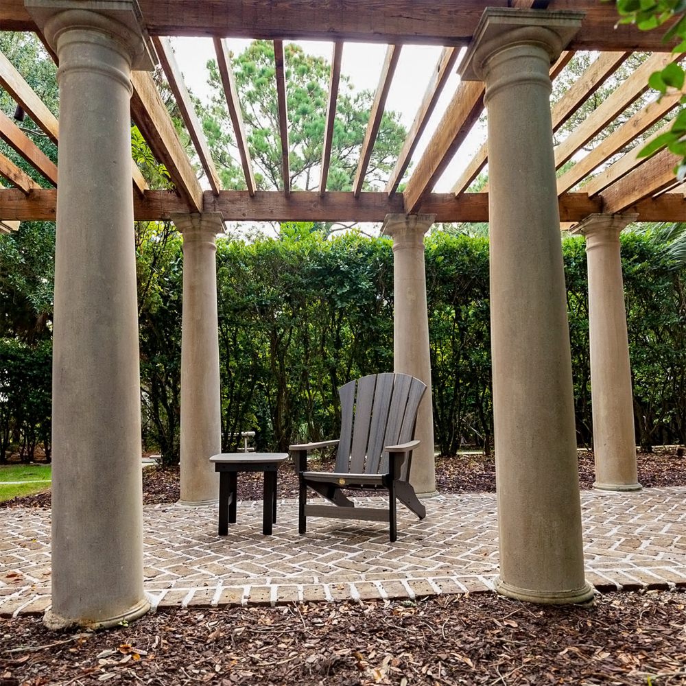 DURAWOOD® Poly Heritage Woodgrain Sunrise Adirondack Chair