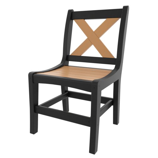 DURAWOOD® Poly Cross Back Dining Chair