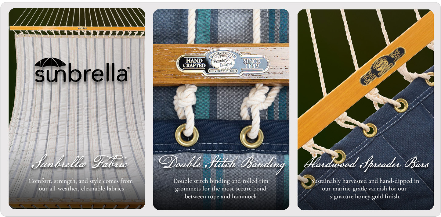 Quilted Hammocks Features